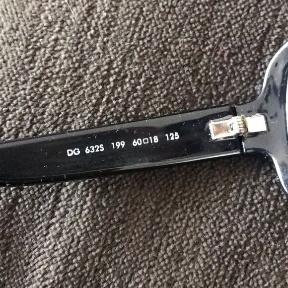 Dolce Gabbana Black sunglasses and hard case main image 4